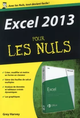 Couverture du produit · Excel 2013 Poche pour les Nuls