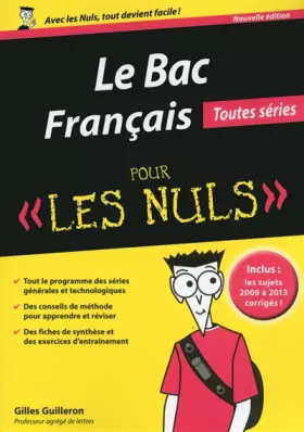 Couverture du produit · Bac Français 2015 pour les Nuls