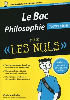 Couverture du produit · Bac Philosophie 2015 pour les Nuls