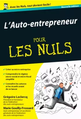 Couverture du produit · L'auto-entrepreneur pour les Nuls poche, 2e
