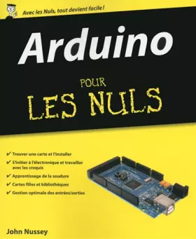 Couverture du produit · Arduino pour les Nuls