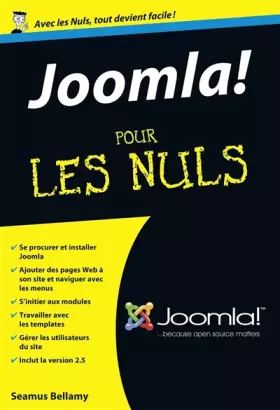 Couverture du produit · Joomla! Poche Pour les Nuls