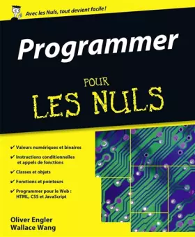 Couverture du produit · Programmer pour les Nuls