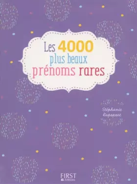 Couverture du produit · 4000 plus beaux prénoms rares