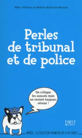 Couverture du produit · Perles de tribunal et de police