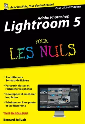 Couverture du produit · Lightroom 5 pour les Nuls version poche