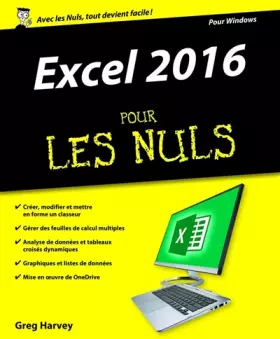 Couverture du produit · Excel 2016 pour les Nuls