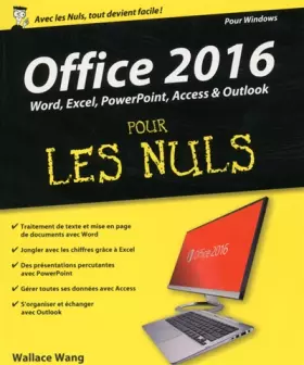 Couverture du produit · Office 2016 pour les Nuls grand format