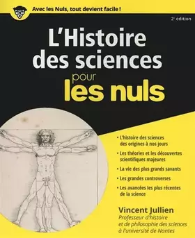 Couverture du produit · L'histoire des sciences pour les Nuls, 2ème éd.