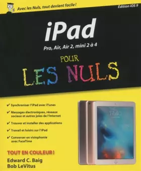 Couverture du produit · iPad pour les Nuls édition iOS9