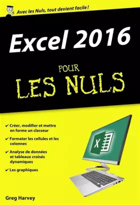 Couverture du produit · Excel 2016 pour les Nuls poche