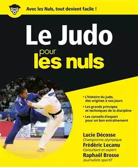 Couverture du produit · Le judo pour les Nuls