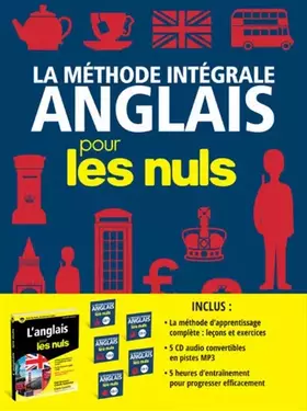 Couverture du produit · La méthode intégrale Anglais pour les Nuls - 5 CD + 1 livre