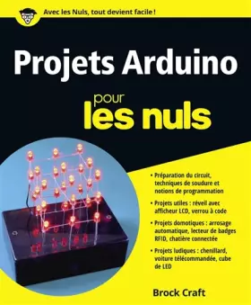 Couverture du produit · Projets Arduino pour les Nuls