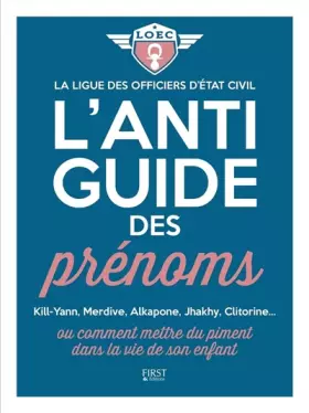 Couverture du produit · L'anti-guide des prénoms