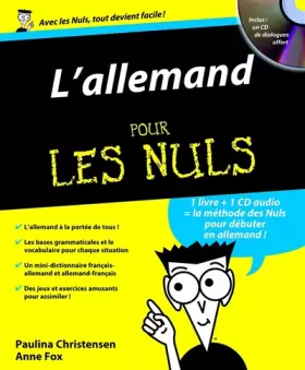 Couverture du produit · L'Allemand Pour les Nuls