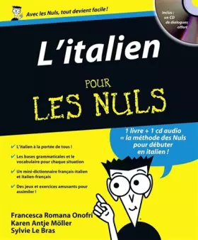 Couverture du produit · L'italien pour les nuls