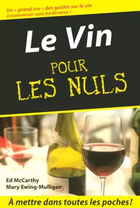 Couverture du produit · VIN POCHE POUR LES NULS
