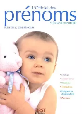 Couverture du produit · L'Officiel des prénoms