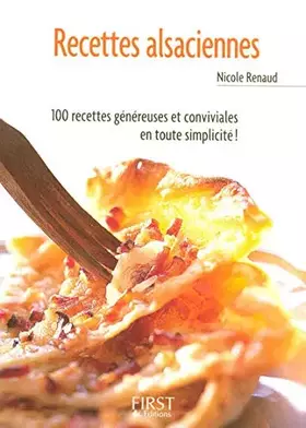 Couverture du produit · PT LIV RECETTES ALSACIENNES