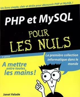Couverture du produit · PHP et MYSQL pour les Nuls
