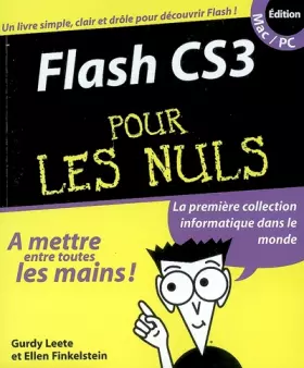 Couverture du produit · FLASH CS3 POUR LES NULS