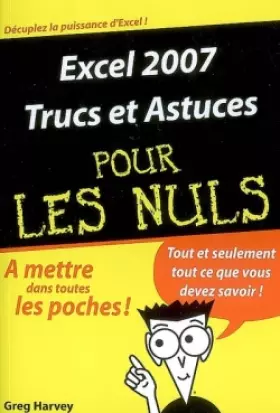 Couverture du produit · EXCEL 2007 TRUC AST POC PR NUL