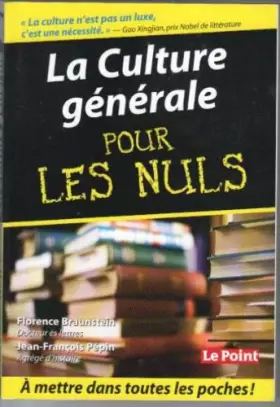 Couverture du produit · Culture Generale Poche pour les Nuls