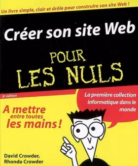 Couverture du produit · Créer son site web