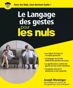 Couverture du produit · Le Langage des gestes pour les Nuls