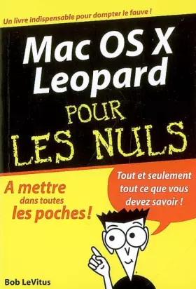 Couverture du produit · MAC OS X LEOPARD POC PR NULS