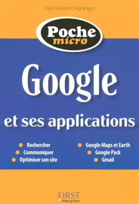 Couverture du produit · Poche Micro Google et ses applications