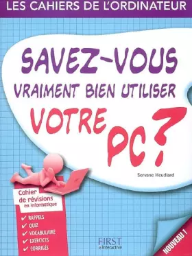 Couverture du produit · CAHIERS DE L'ORDINATEUR PC