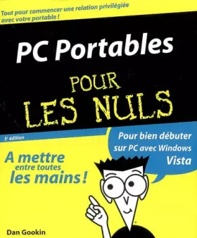 Couverture du produit · PC Portables pour les Nuls