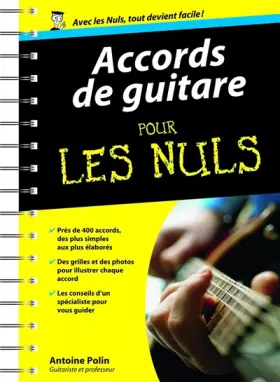 Couverture du produit · Accords de guitare Poche Pour les nuls