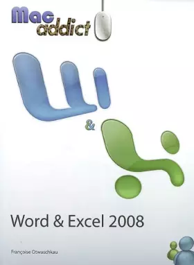 Couverture du produit · WORD & EXCEL 2008 MAC