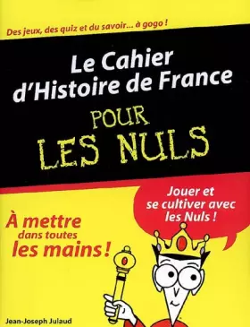 Couverture du produit · CAHIER HIST FRANCE PR LES NULS