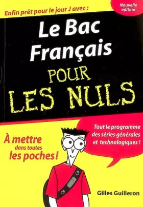 Couverture du produit · BAC FRANCAIS 2009 PR LES NULS