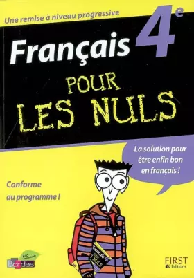 Couverture du produit · Français 4e