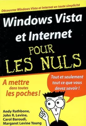 Couverture du produit · WINDOWS VISTA & INTERNET POCHE