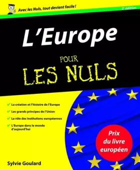 Couverture du produit · L'Europe pour les Nuls, 2e édition