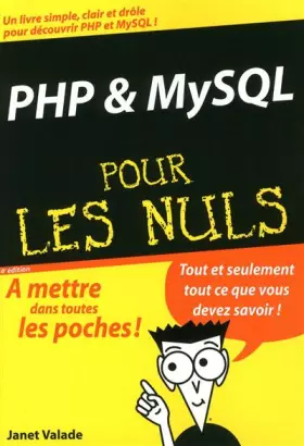 Couverture du produit · PHP & MYSQL POCHE PR NULS 4ED