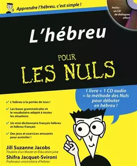 Couverture du produit · L'hébreu pour les Nuls