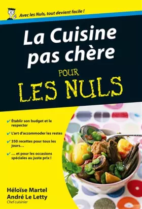 Couverture du produit · Cuisine pas chère Poche Pour les nuls