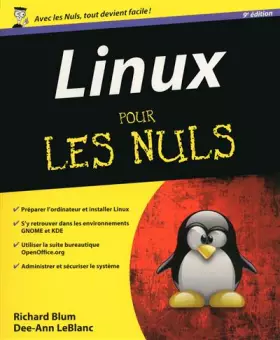 Couverture du produit · LINUX 9ED POUR LES NULS