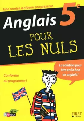 Couverture du produit · ANGLAIS 5E POUR LES NULS