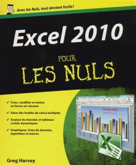 Couverture du produit · Excel 2010 pour les Nuls