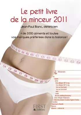 Couverture du produit · PT LIV DE MINCEUR 2011