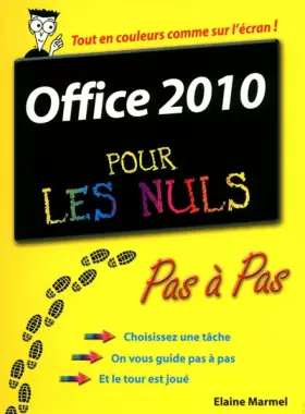 Couverture du produit · Office 2010 Pas à pas Pour les nuls