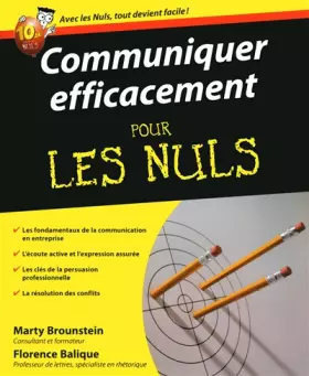 Couverture du produit · Communiquer efficacement pour les Nuls
